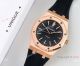 New Replica Audemars Piguet Royal Oak Rose Gold Black Face Watches 41mm (4)_th.jpg